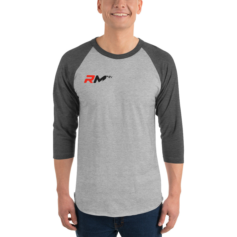 3/4 sleeve raglan shirt