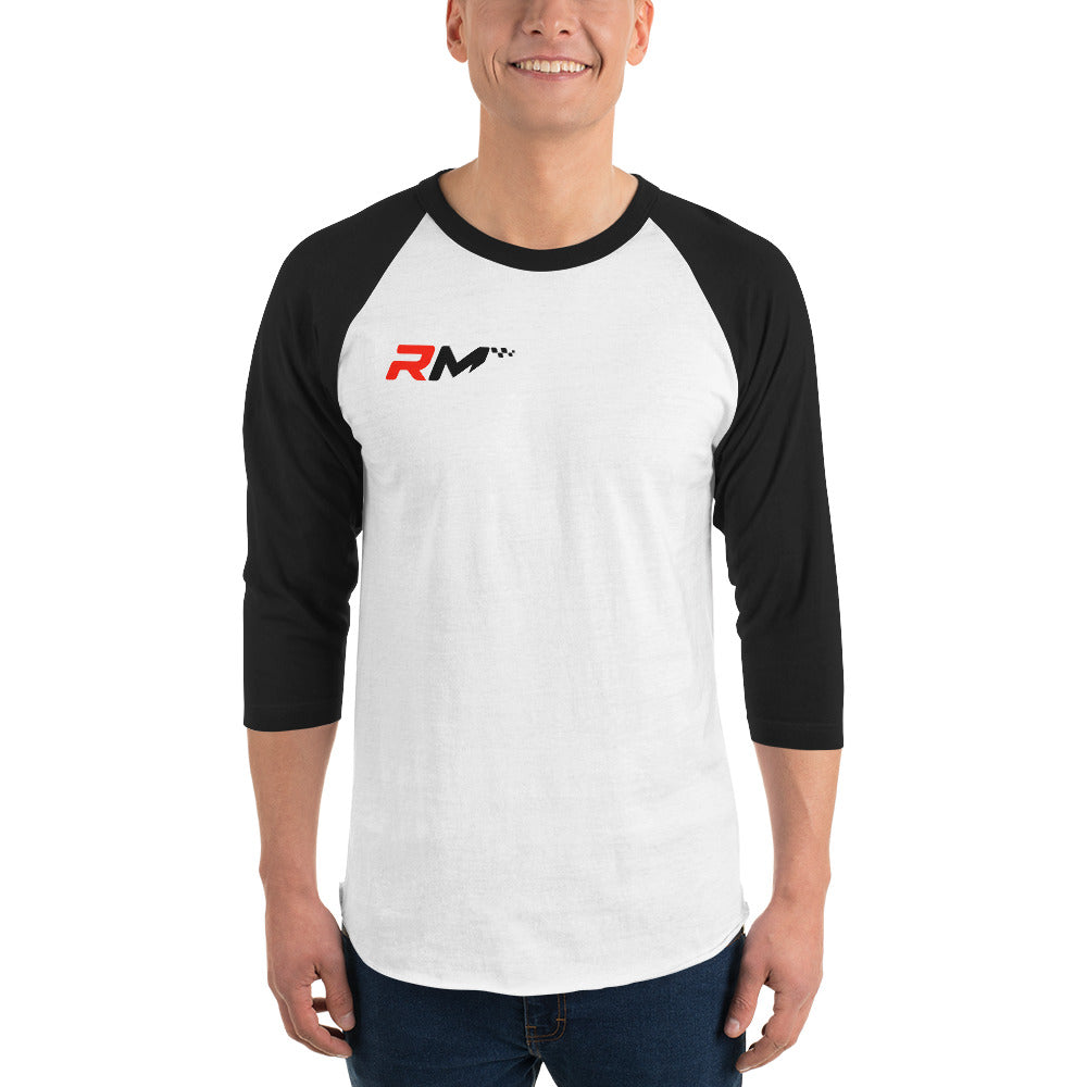 3/4 sleeve raglan shirt