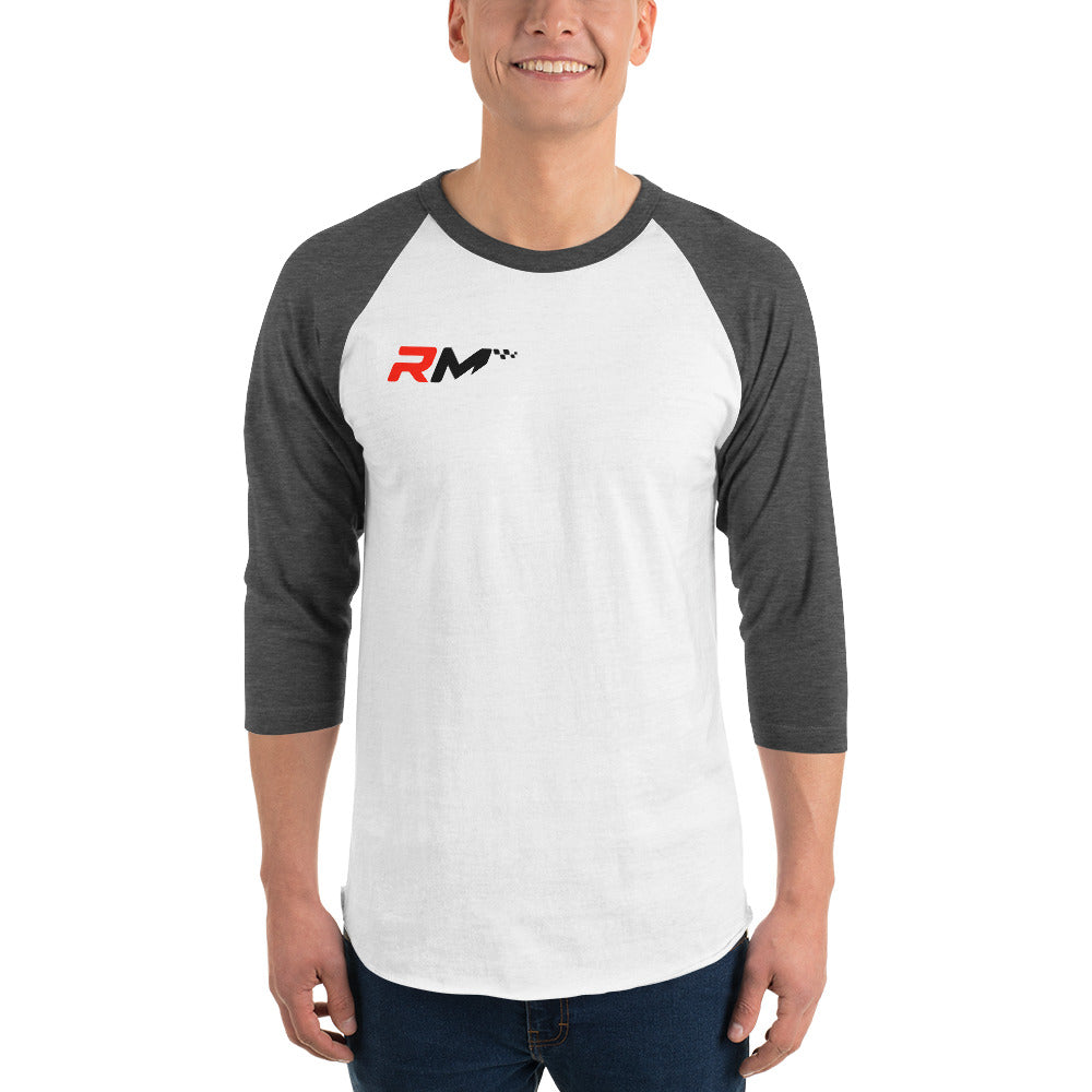 3/4 sleeve raglan shirt