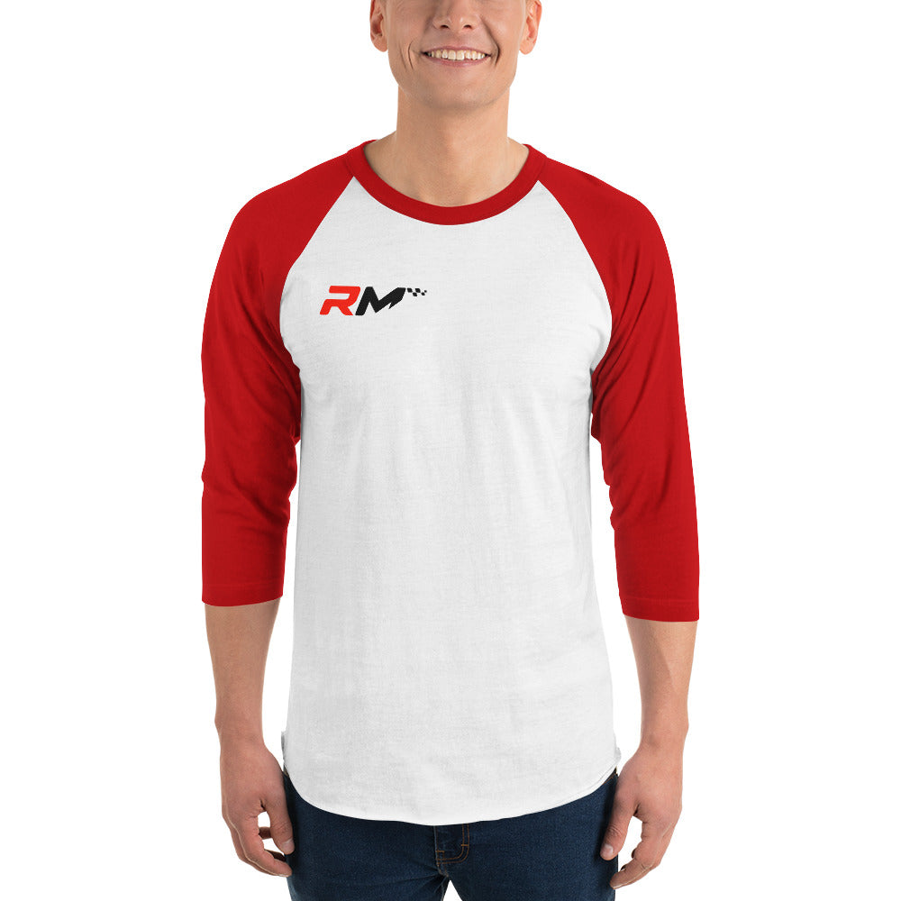 3/4 sleeve raglan shirt